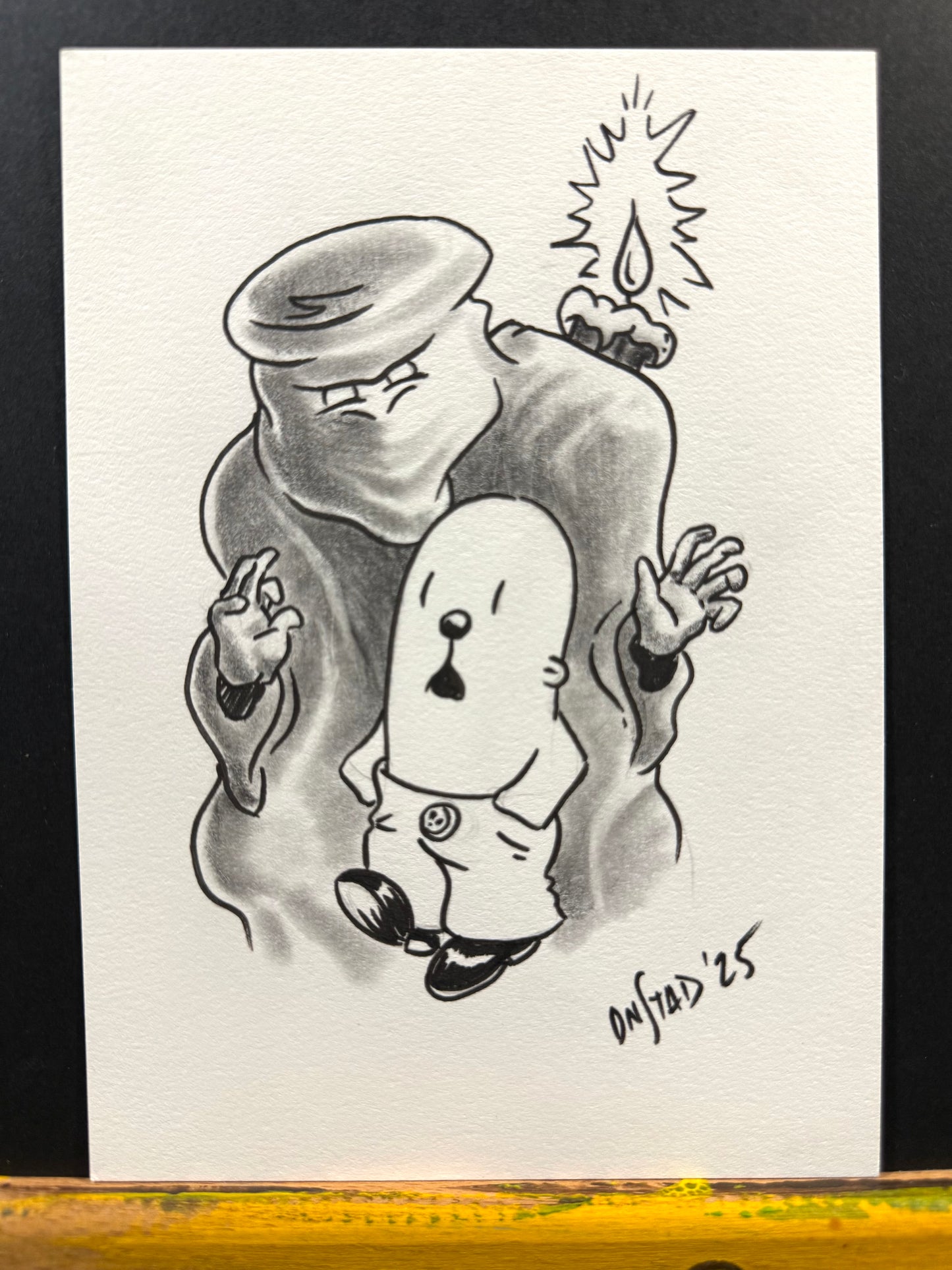 Philippe Vs. The Villain, 5x7"