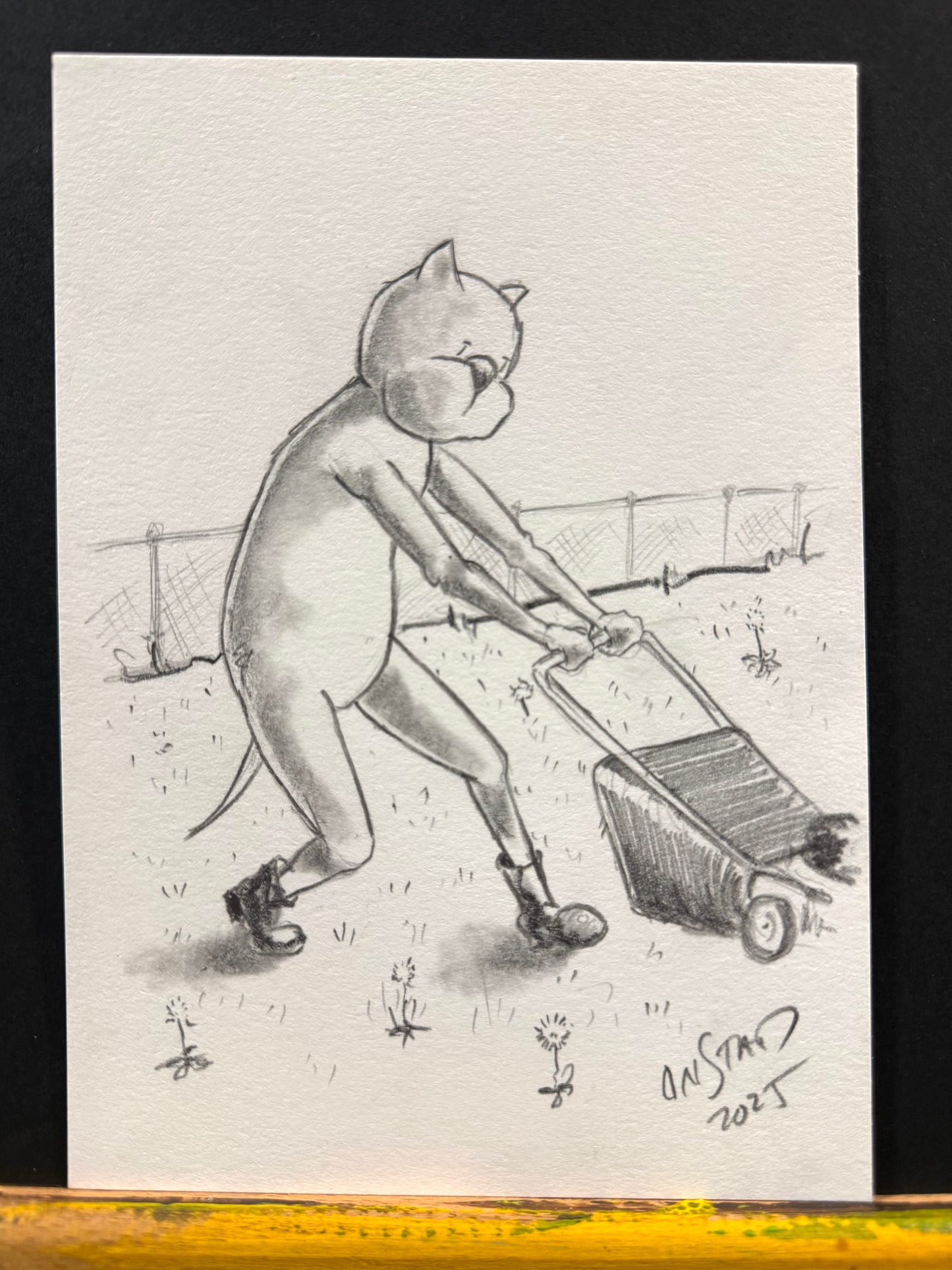 Beef, Lawncore, 5x7"