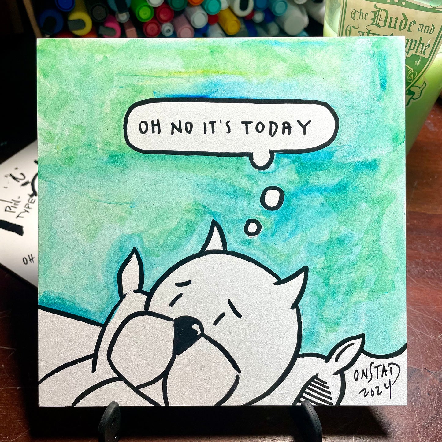 Oh No It's Today, Blue Series - A