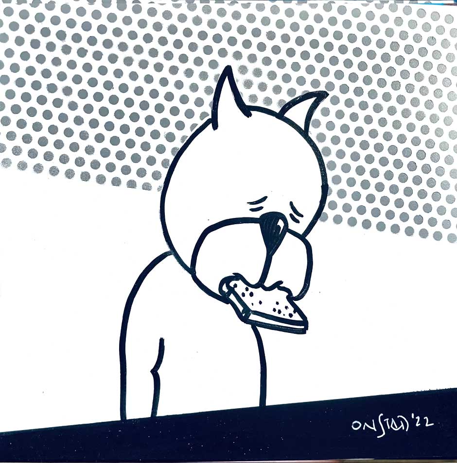 Depression Toast, 09262022-B