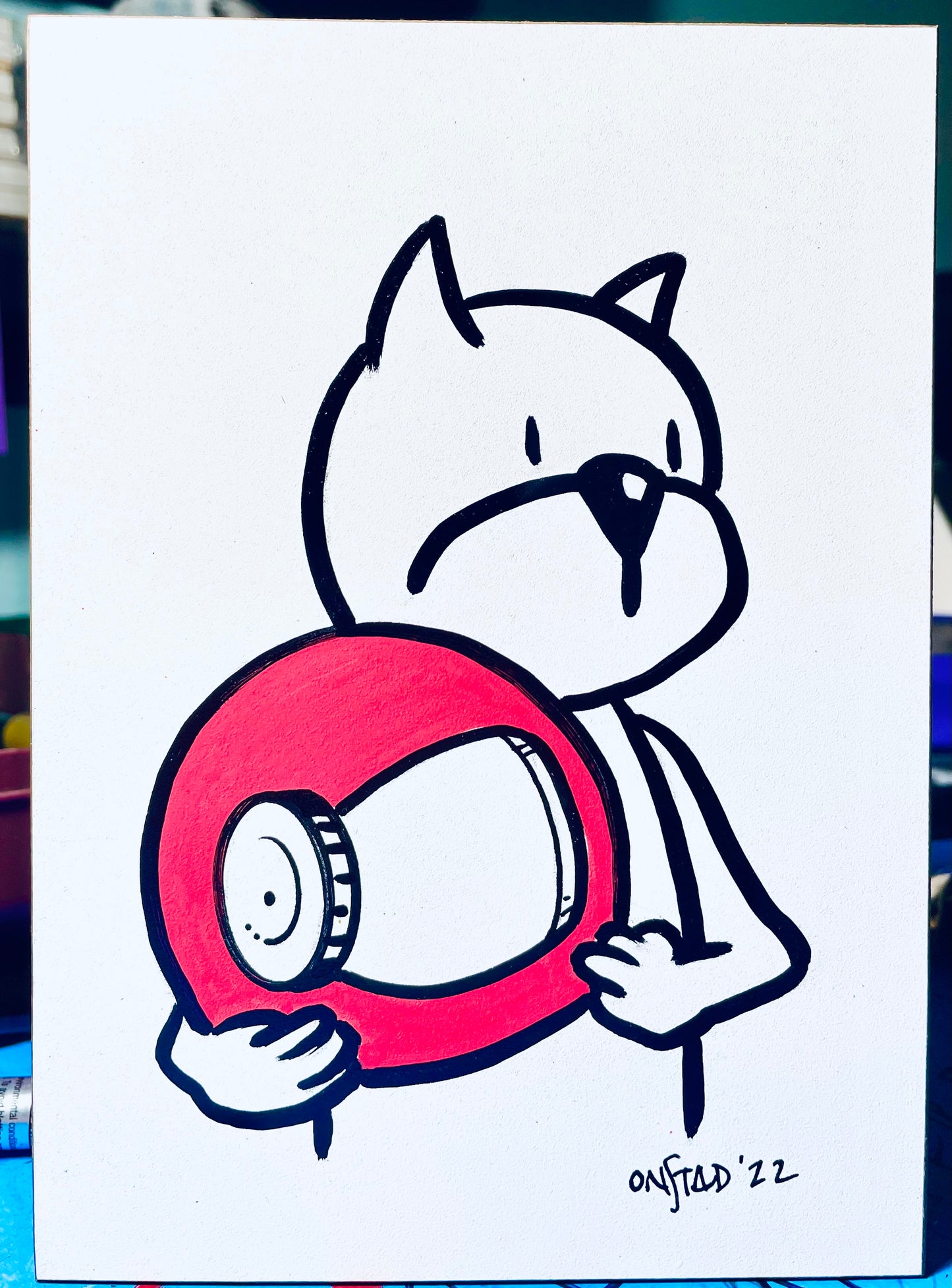 Hi, I’m Mr. Galaxy, 5x7", 4/25/2022-A