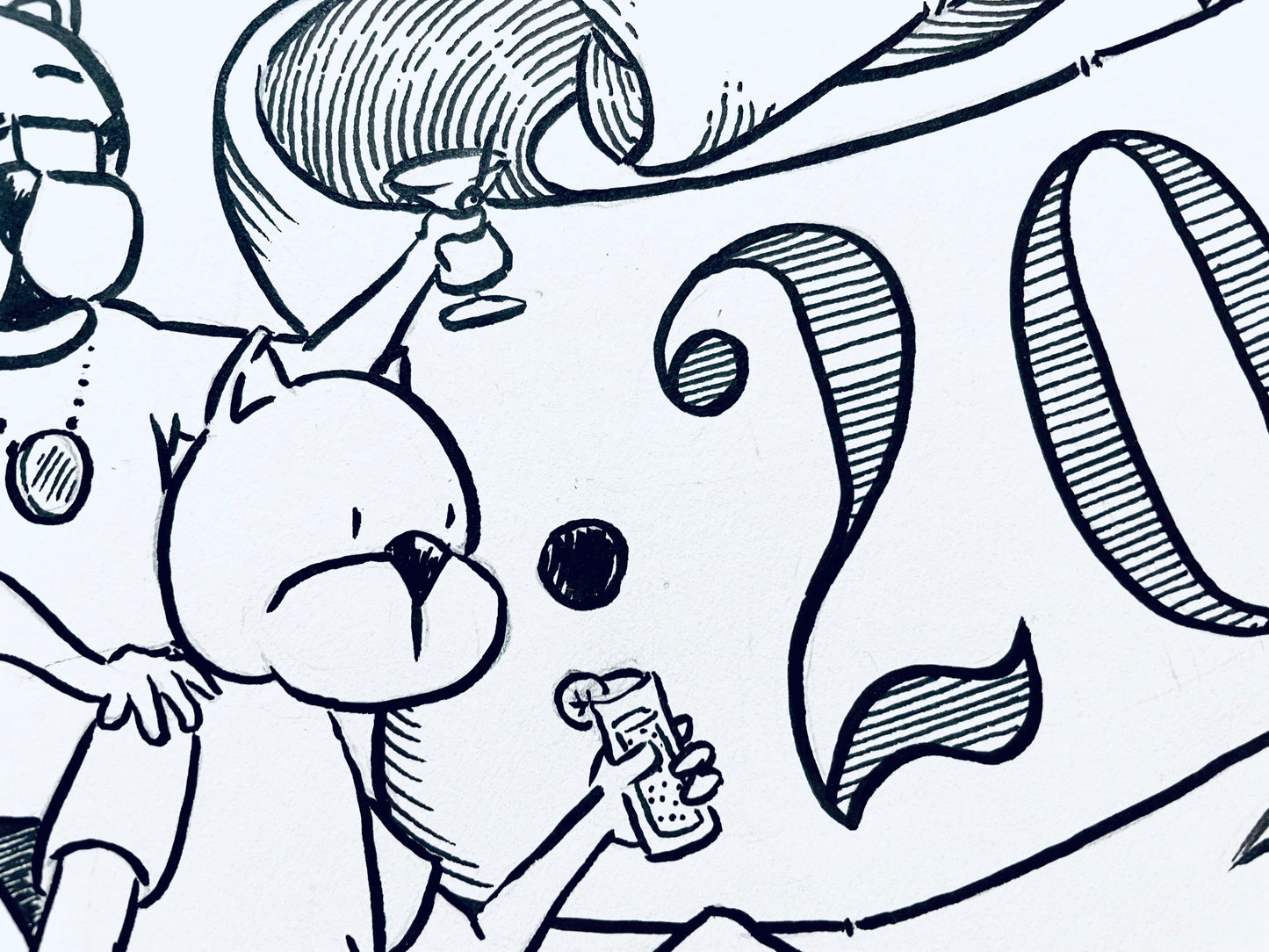 20th Anniversary Portrait, 9x12”