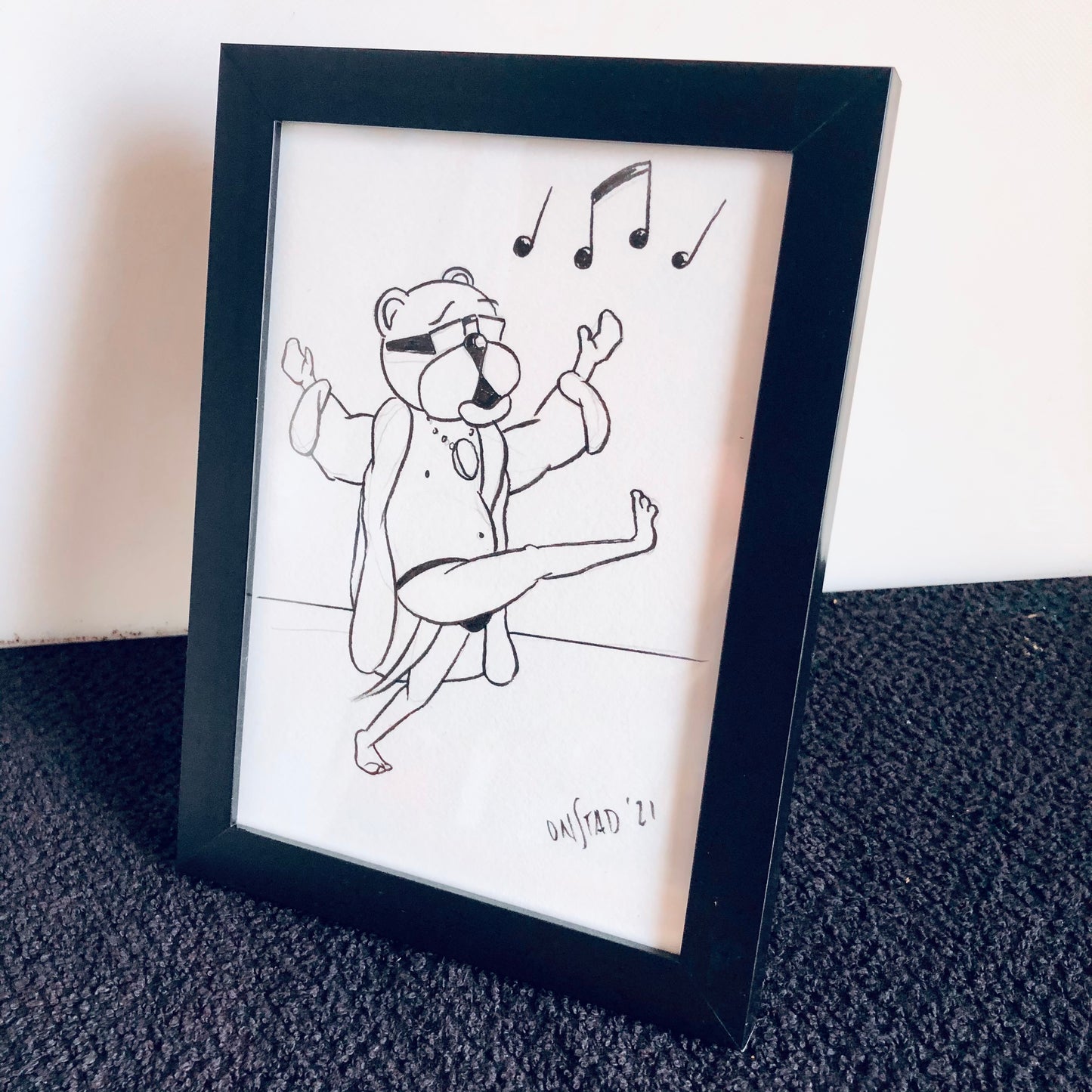 Framed Ray Original 03292021 - Chorus Boy