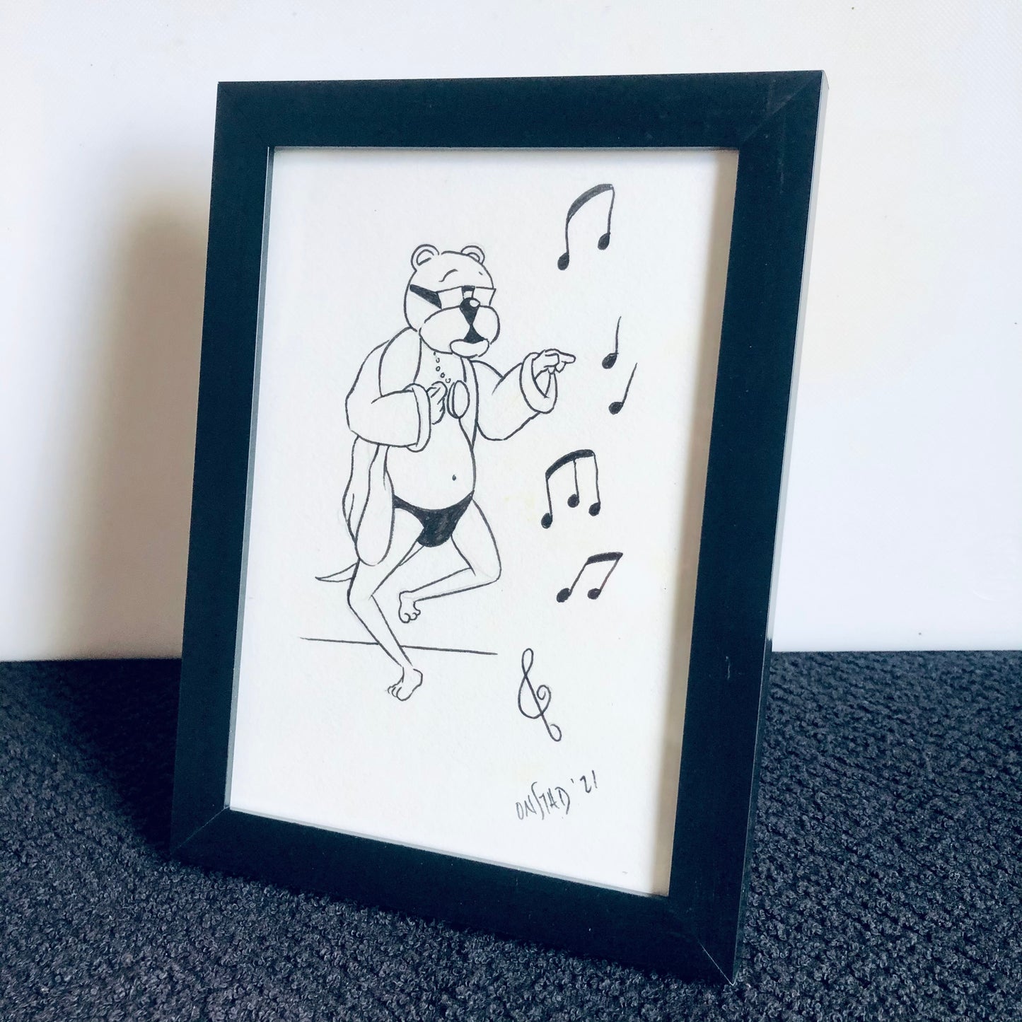 Framed Ray Original - Fever Brigade