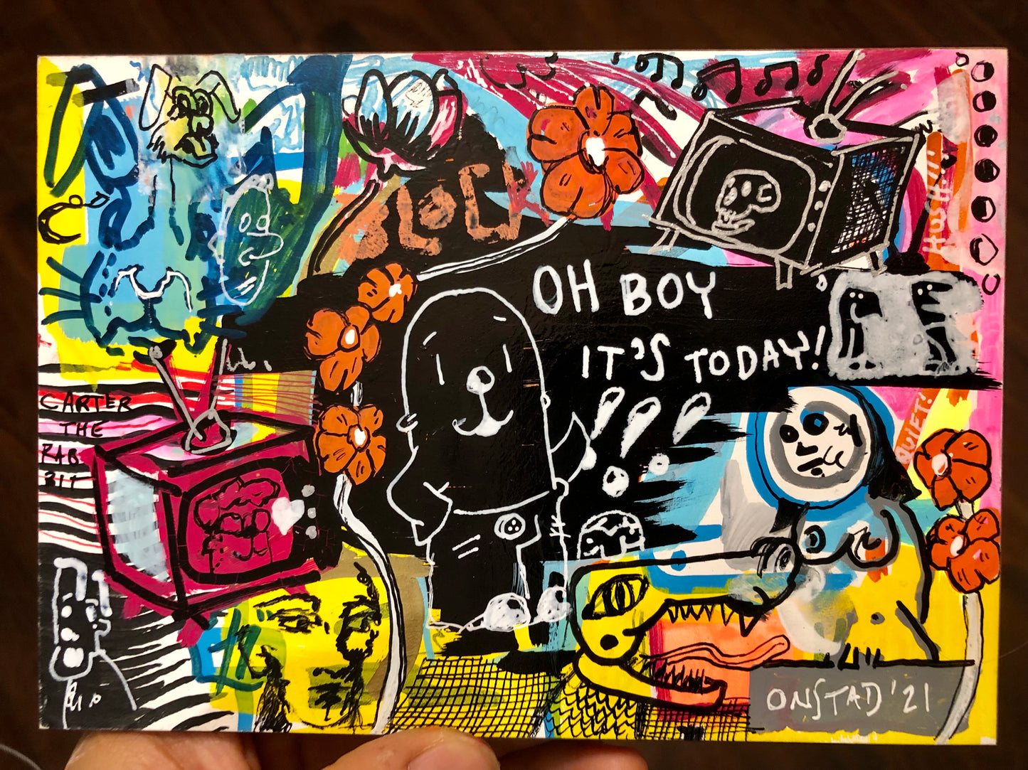 Start Board/blotter, Oh Boy Despite All