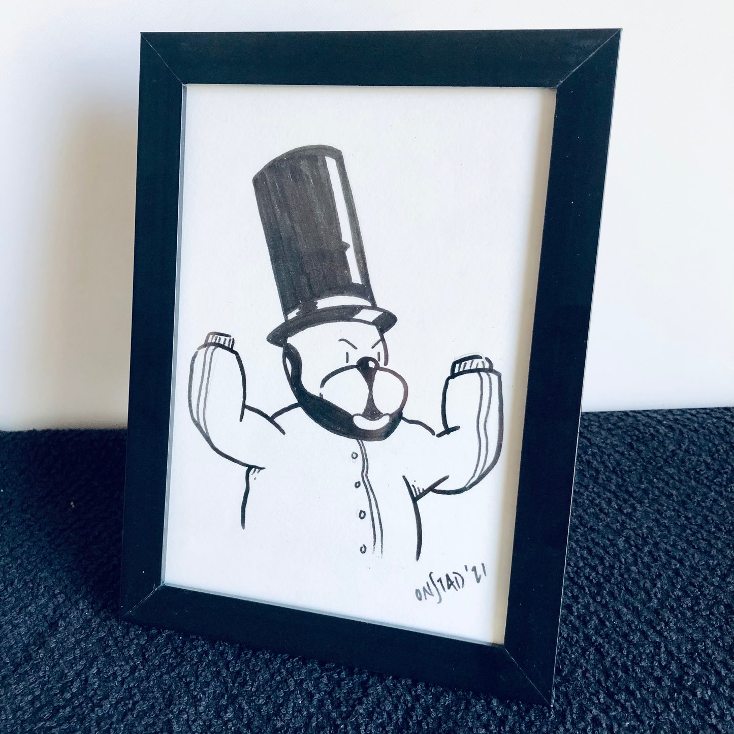 Framed Beef Original 03262021B - Notorious Lincoln
