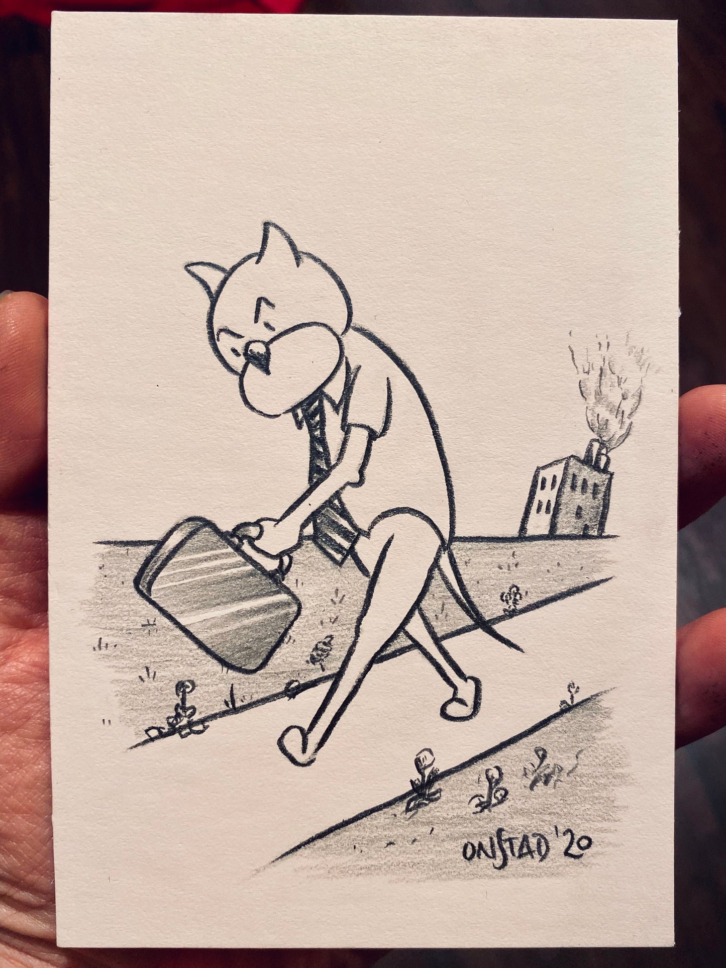 Father Is A Working-Man Now