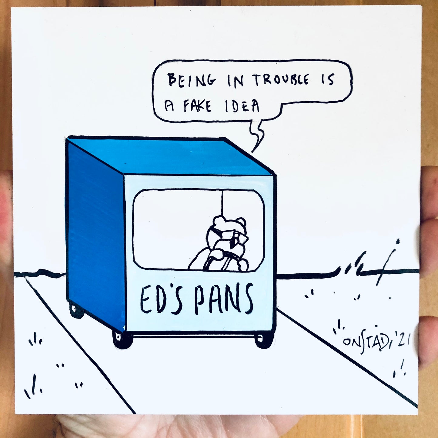 Being In Trouble Is A Fake Idea