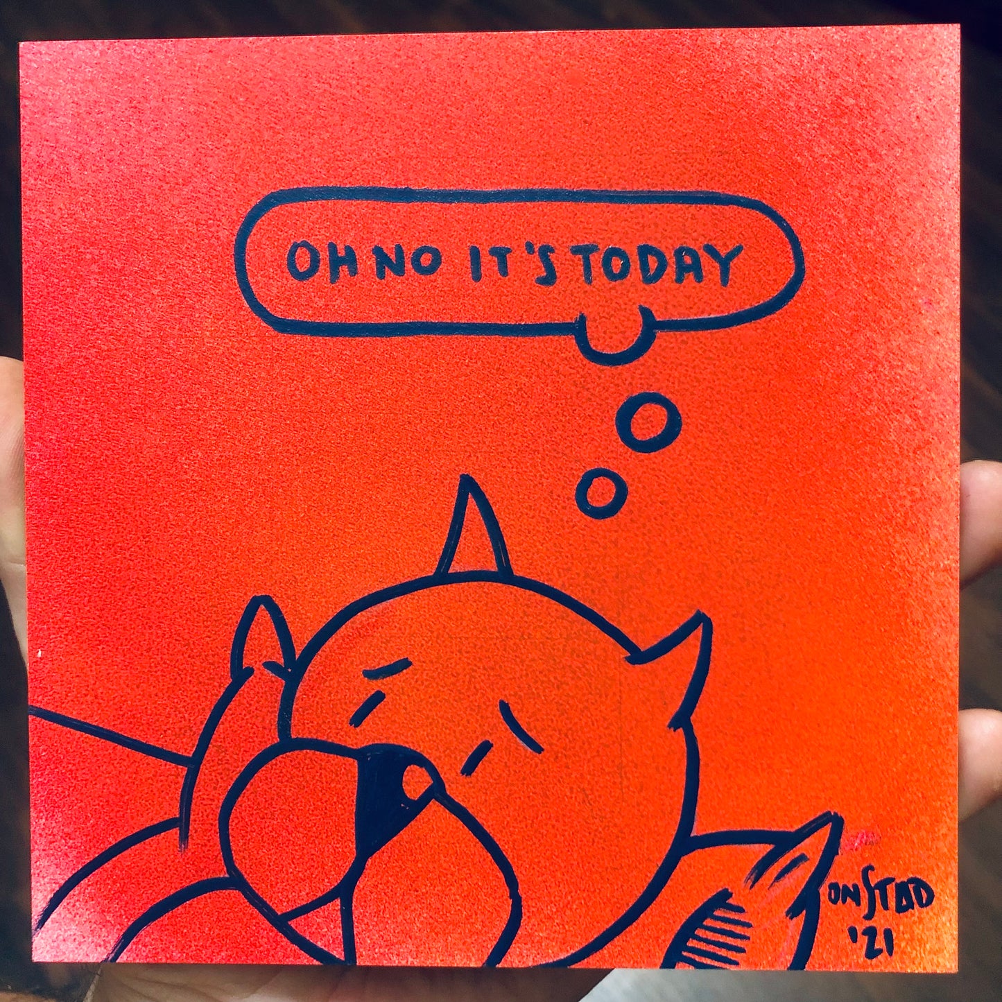 Oh No It's Today, Navy on Radiation