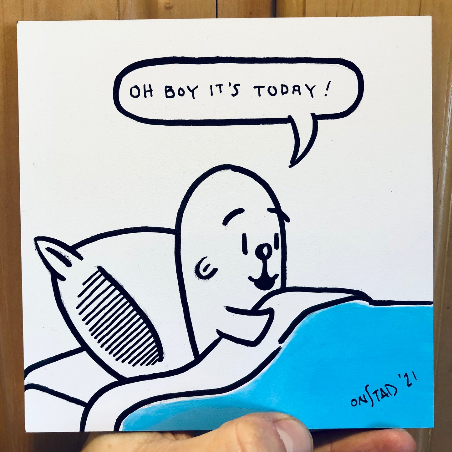 Oh Boy It's Today, 6", 2/10/21-A