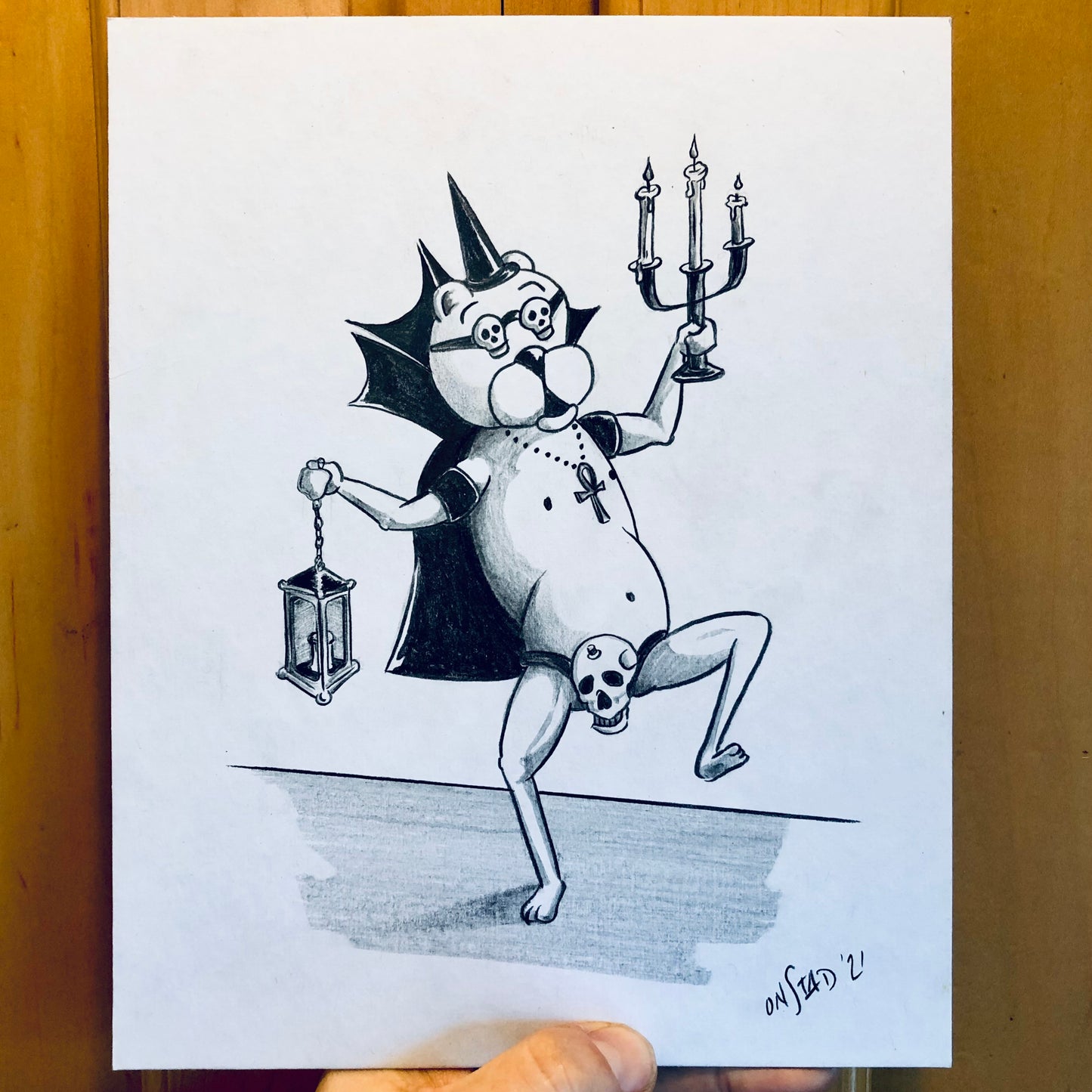 Ray, Gothic Dance, Original 8x10