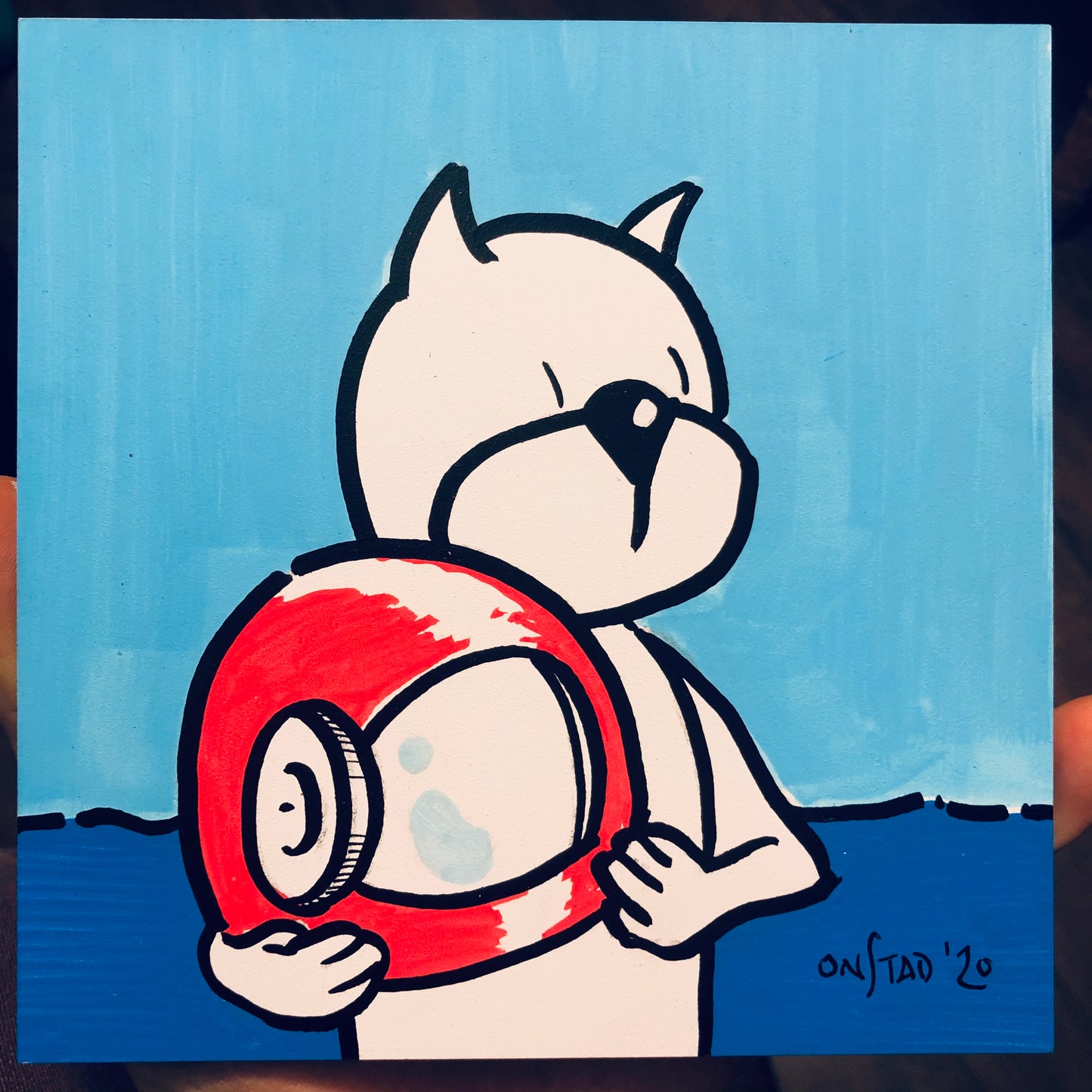 Million Year Stare in Cold Area Seven - Blues