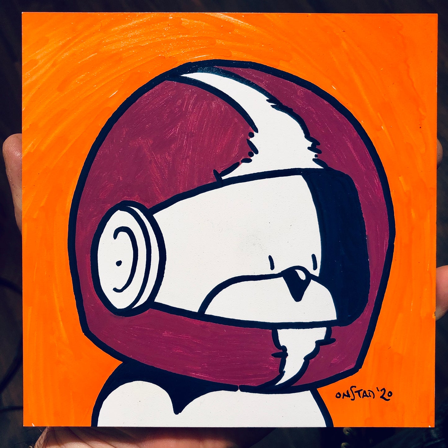 Galaxy Beef, Purple-Orange