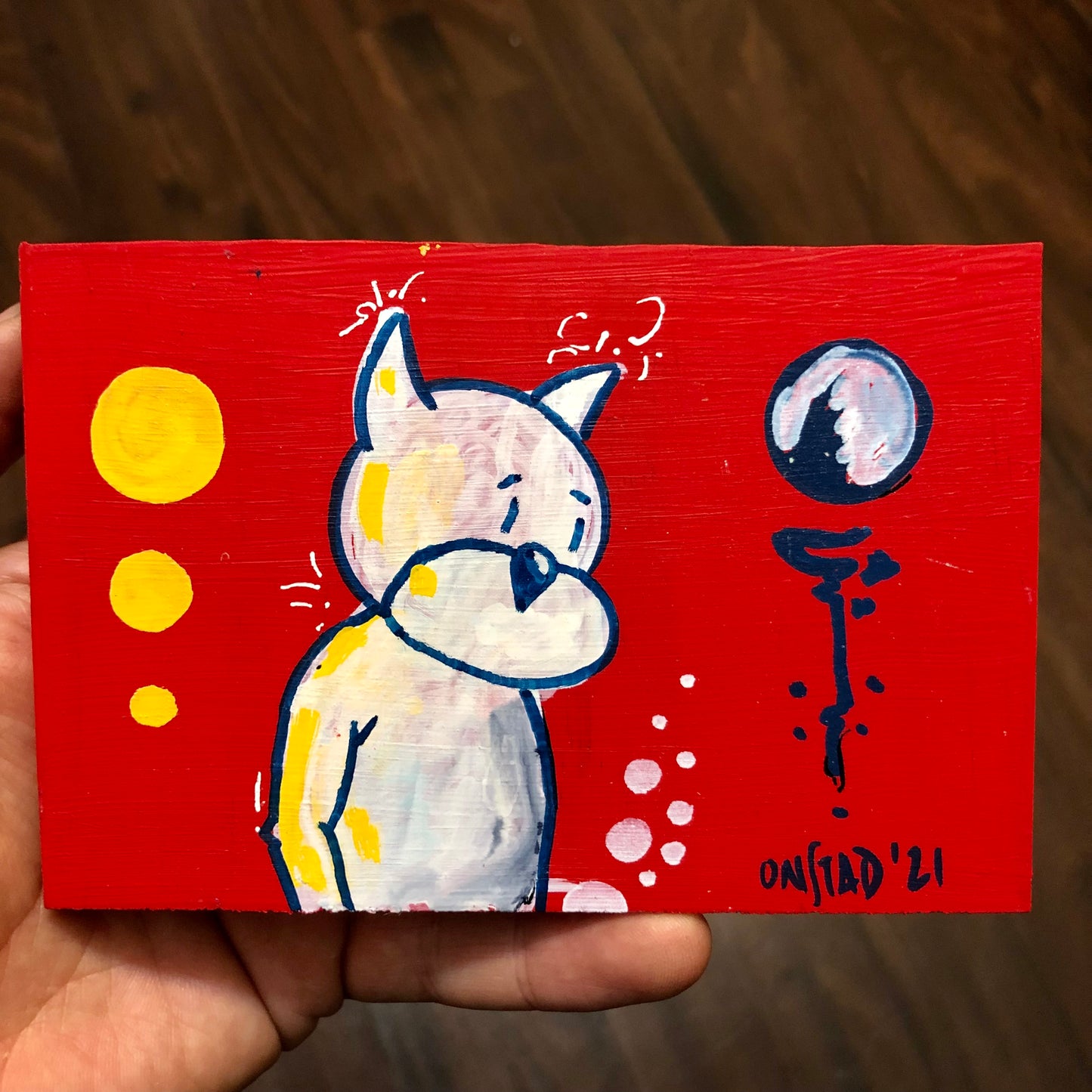 Roast Beef on a Little Wooden Block