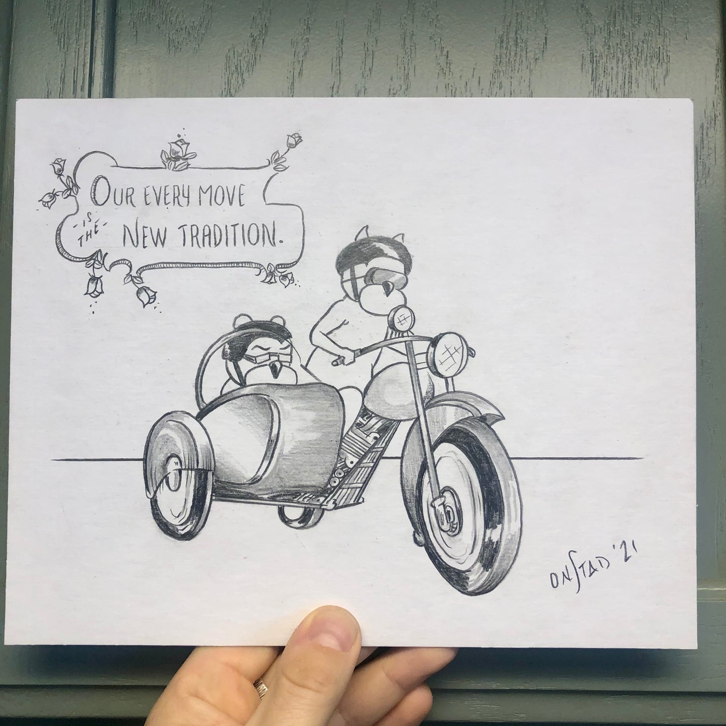 New Tradition, Original 8x10, 3/11/2021