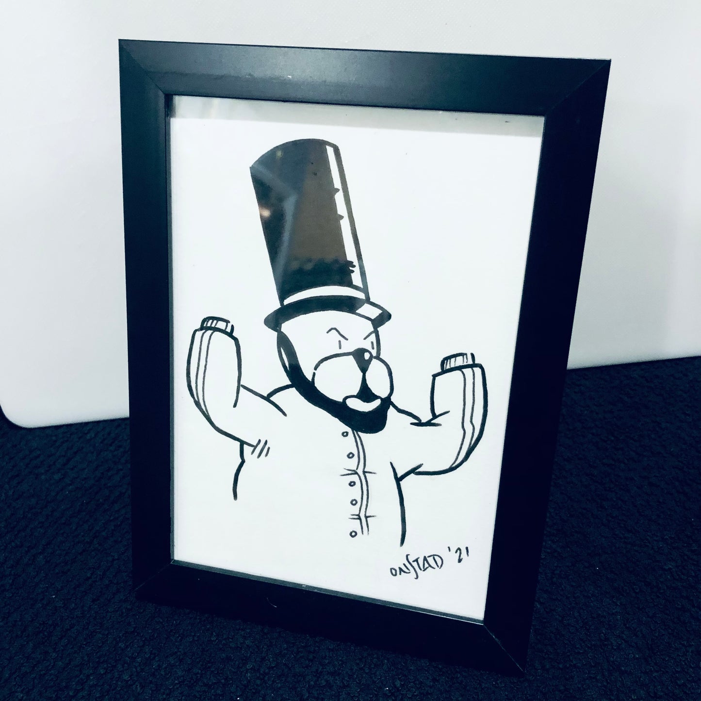 Framed Beef Original 03252021D - Notorious Lincoln