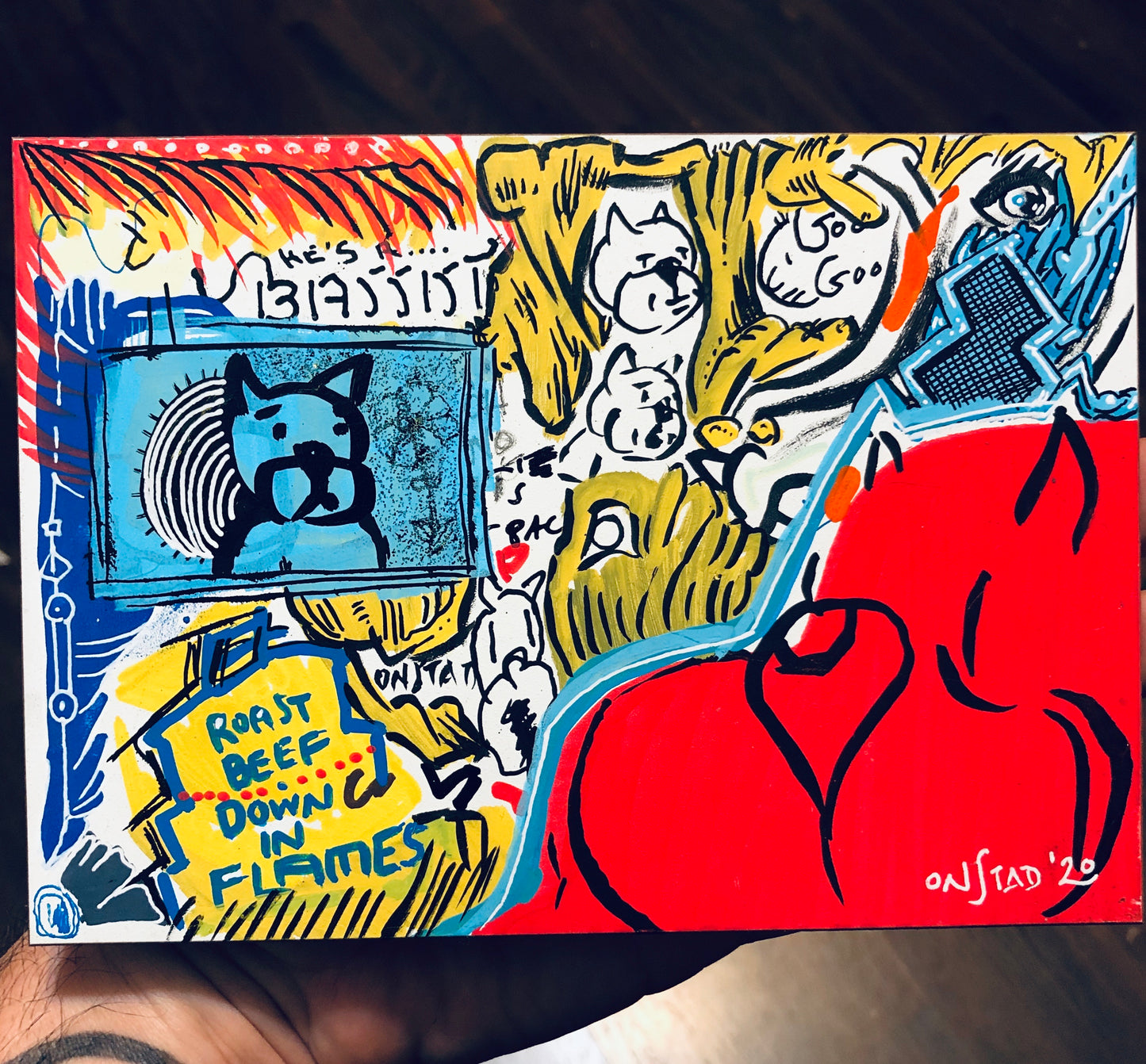 Roast Beef, Down In Flames