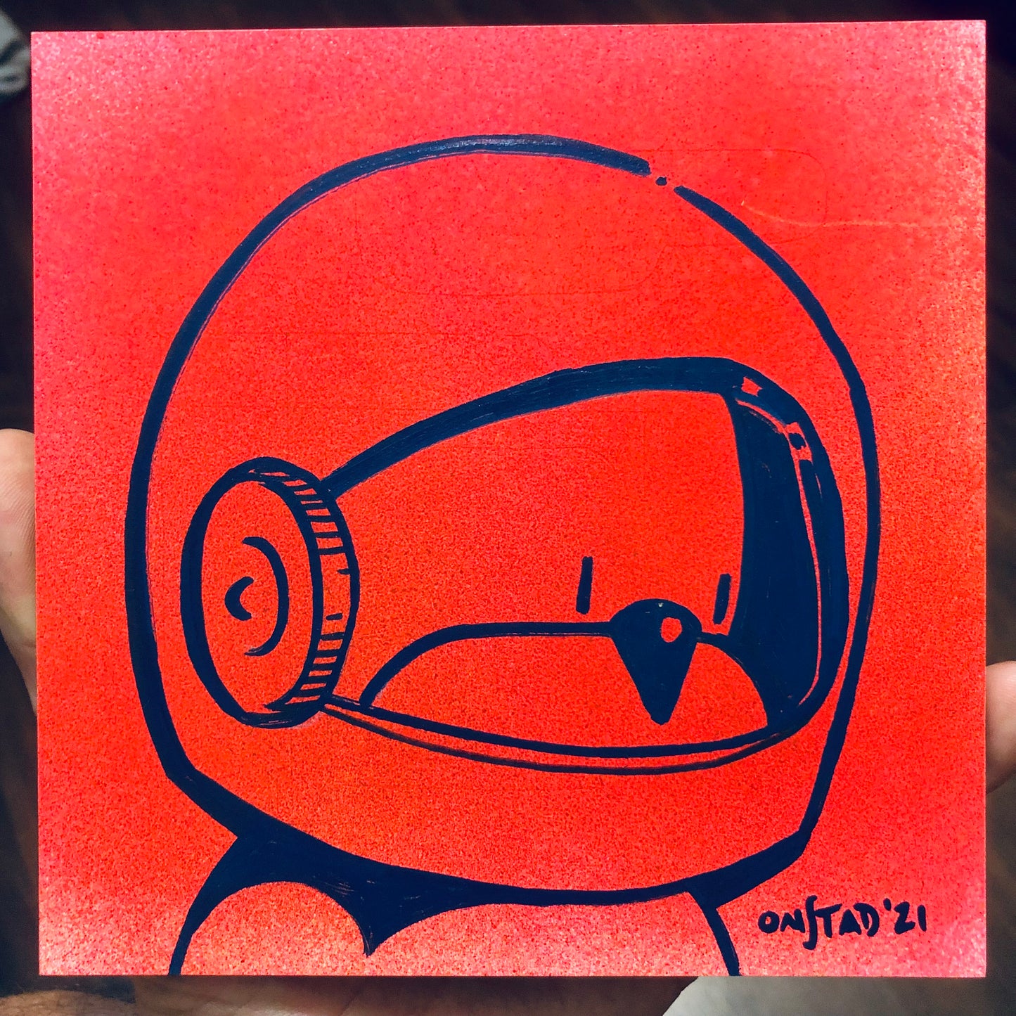 Thousand-Galaxy Beef, Navy on Radiation