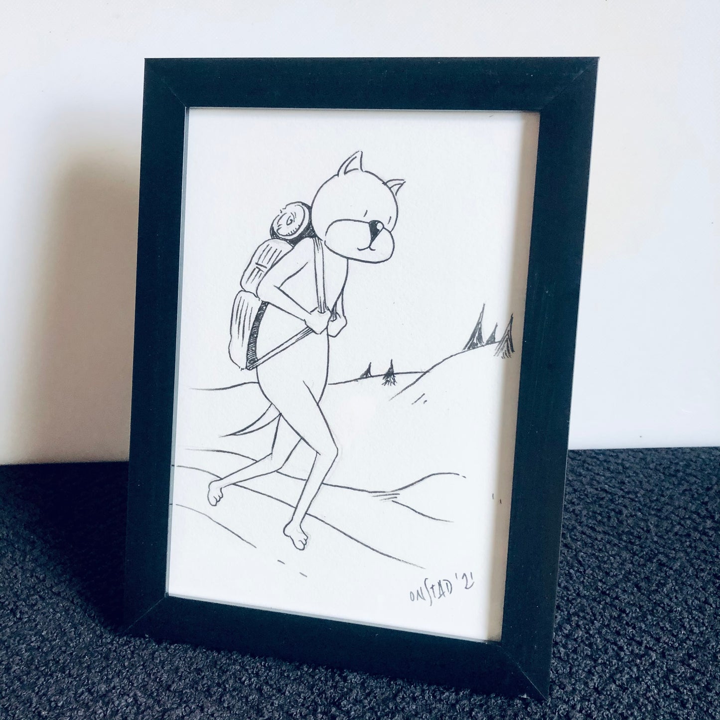 Framed Beef Original - It Is Plainly Good to Be Outside