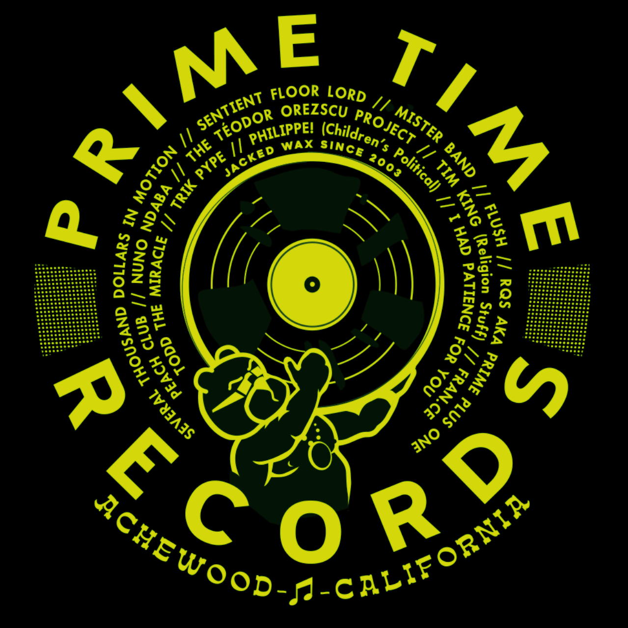 Prime Time Records t-shirt