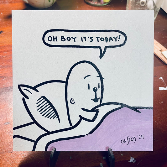 Oh Boy It's Today - Lavender