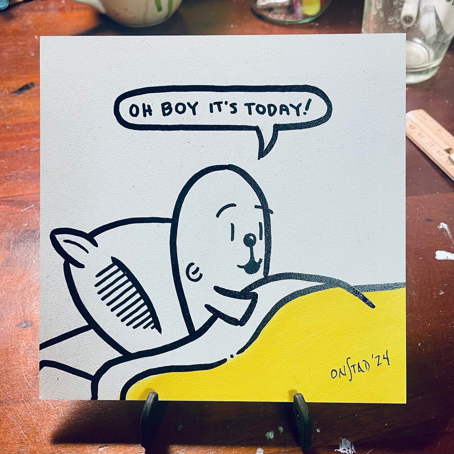 Oh Boy It's Today - Yellow