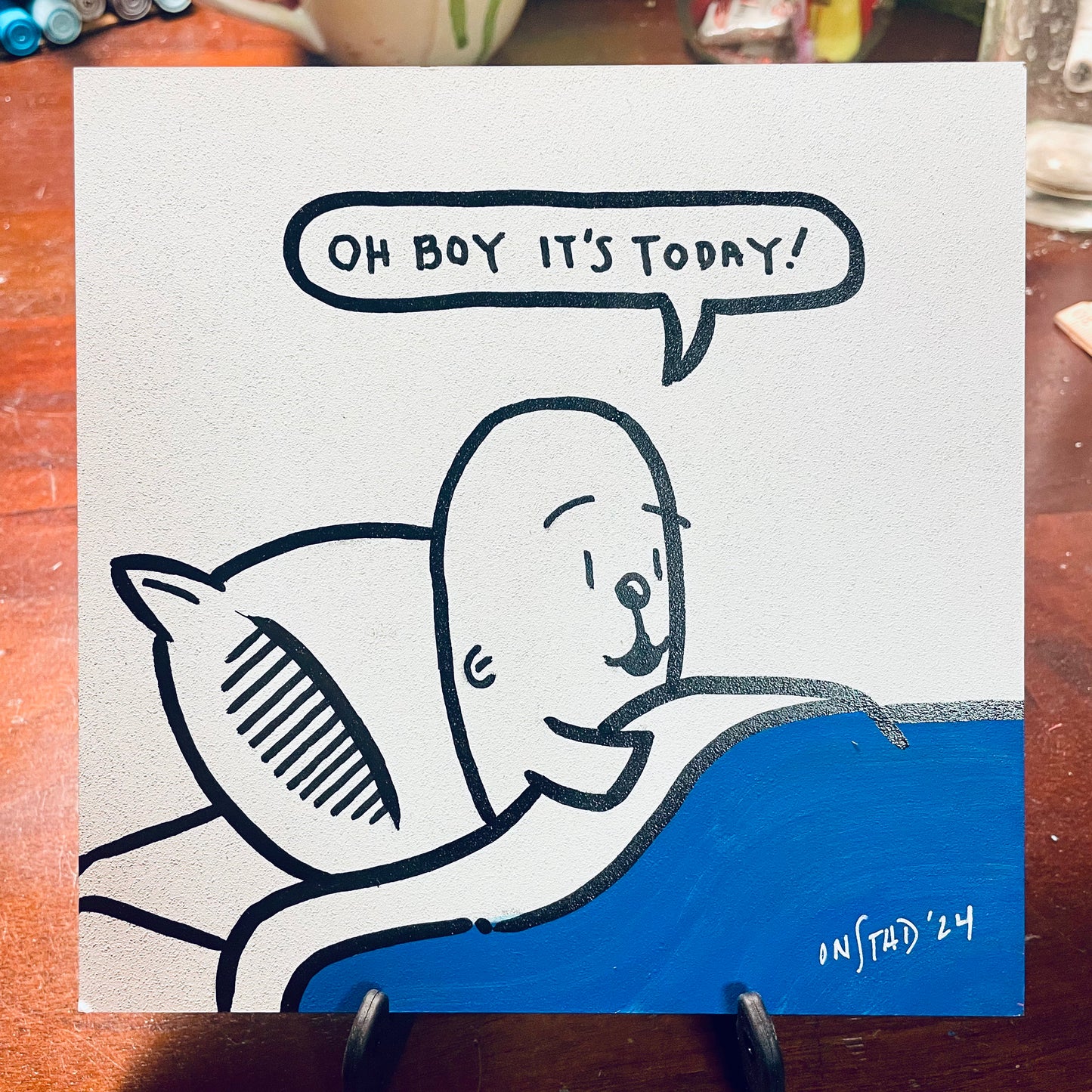 Oh Boy It's Today - Blue 1