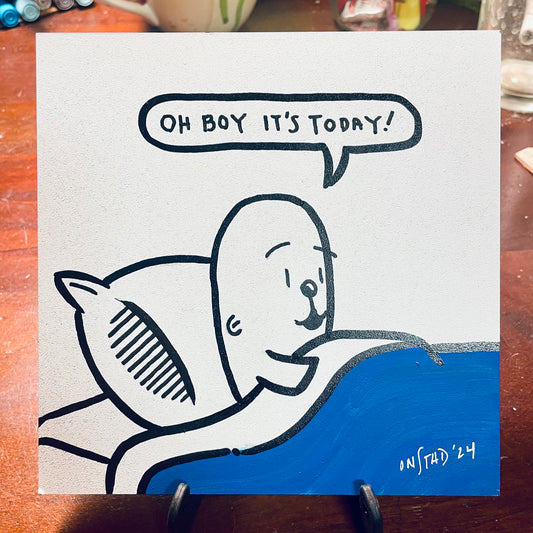 Oh Boy It's Today - Blue 1