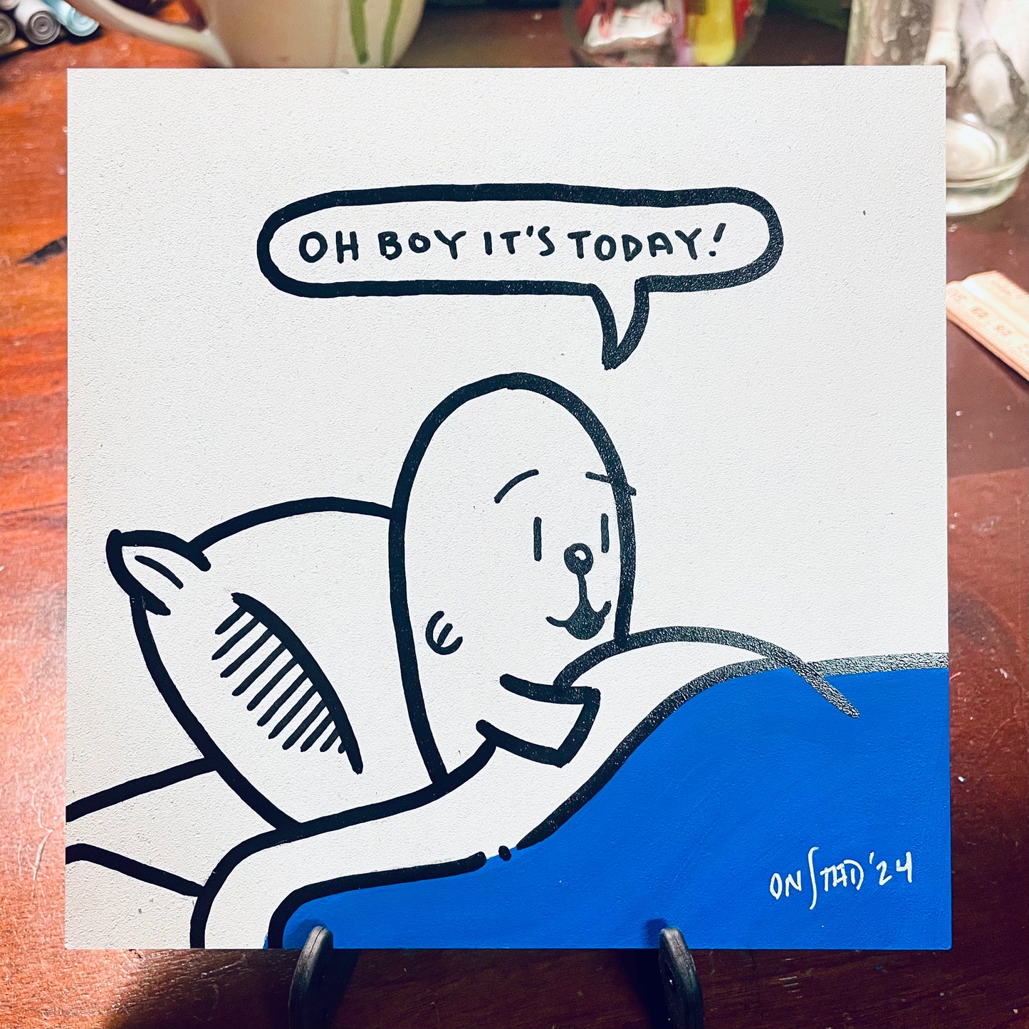 Oh Boy It's Today - Blue 2