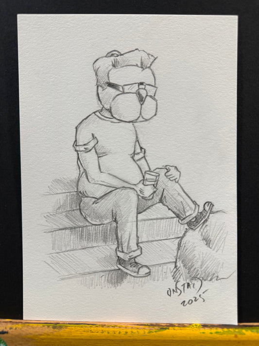 Ray, Oldest School, 5x7"