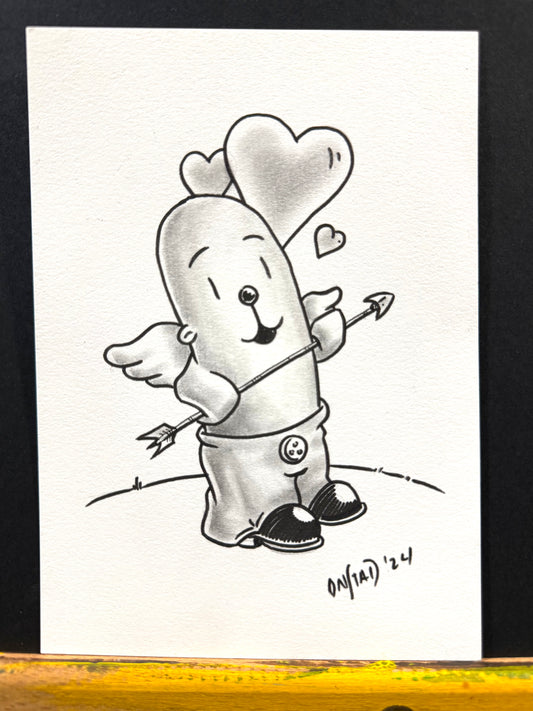 Philippe as Cupid, 5x7"