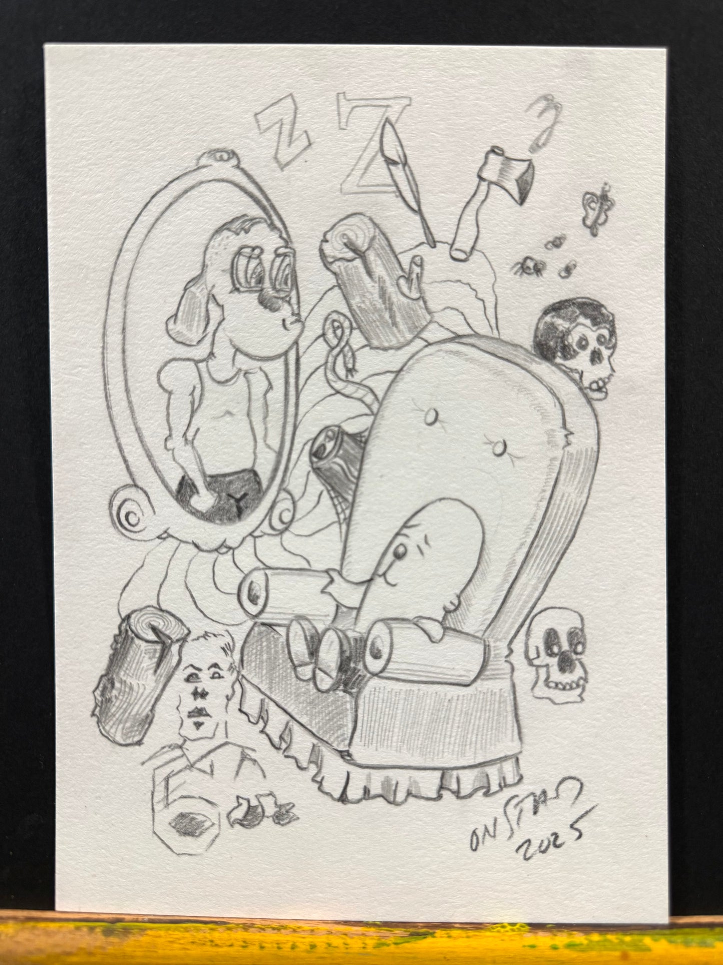 Philippe, Blotter Dreams, 5x7"