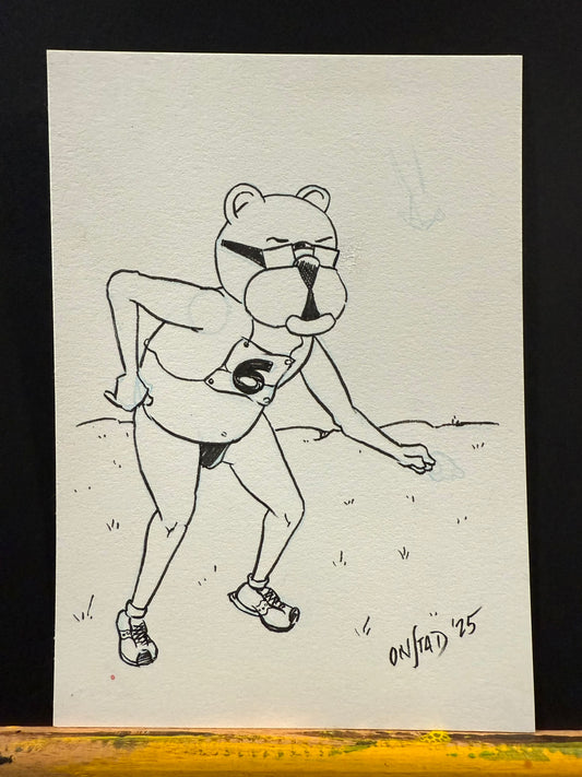 Ray, Gonna Run a Mile, 5x7"
