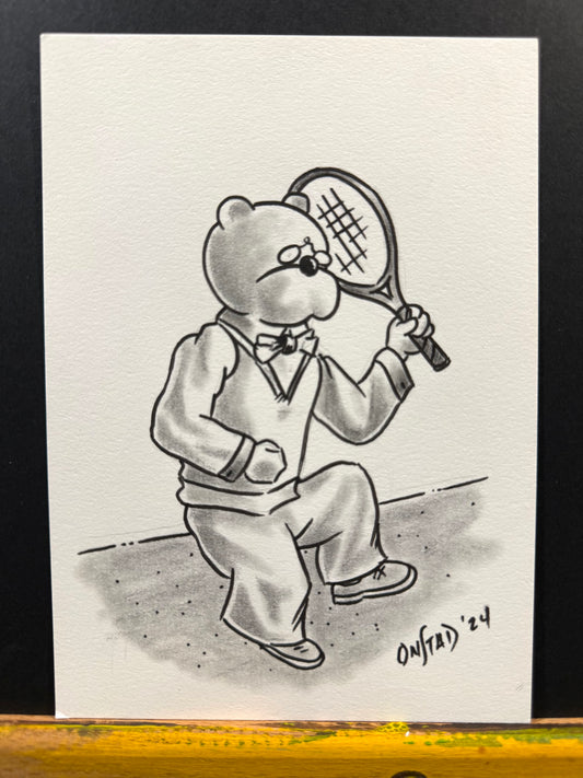 Cornelius, Tennis Whites at Dawn, 5x7"