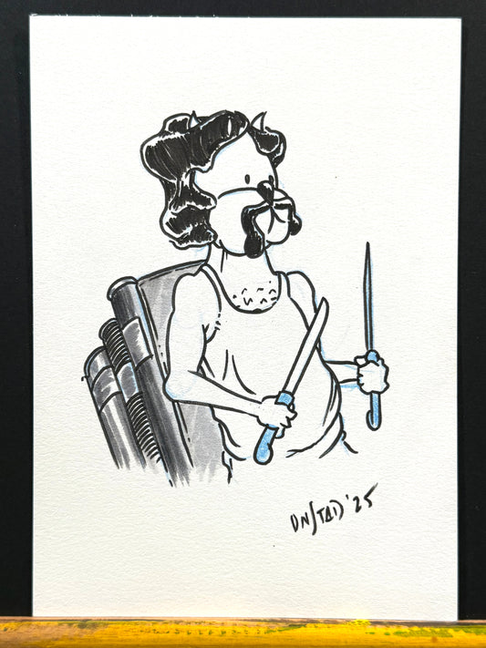 Nice Pete, Hungry For Inspiration, 5x7"