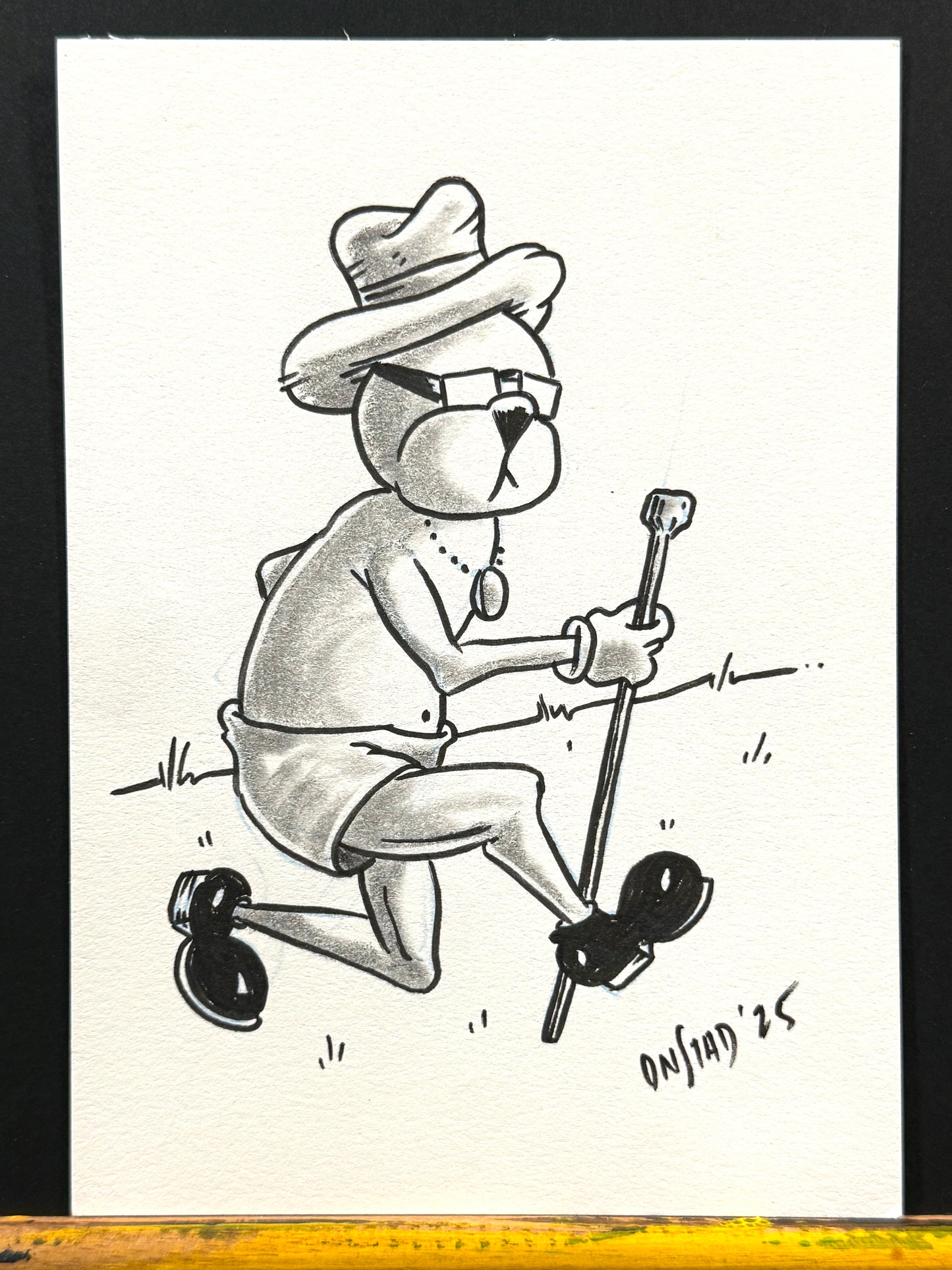 Ray, Haywalkin', 5x7"