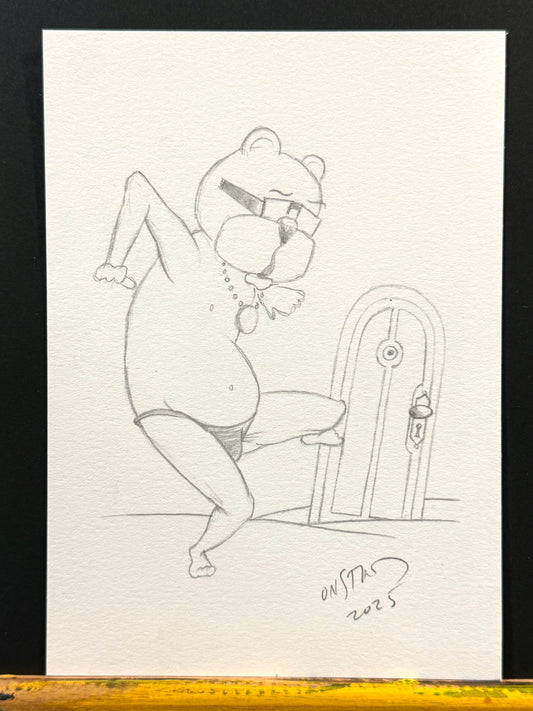 Ray, Doors In The Desert, 5x7"