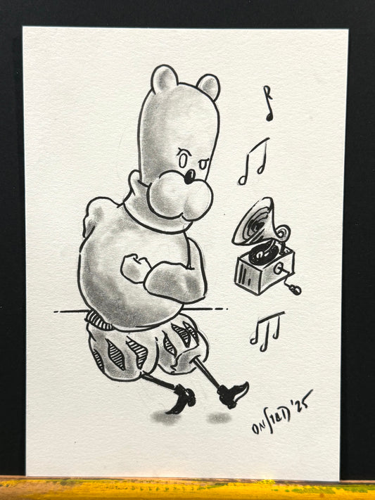 Téodor, The Phono Dancer, 5x7"