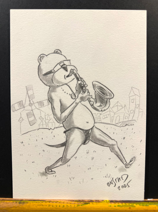 Ray, Last Sax Outta Amsterdam, 5x7"