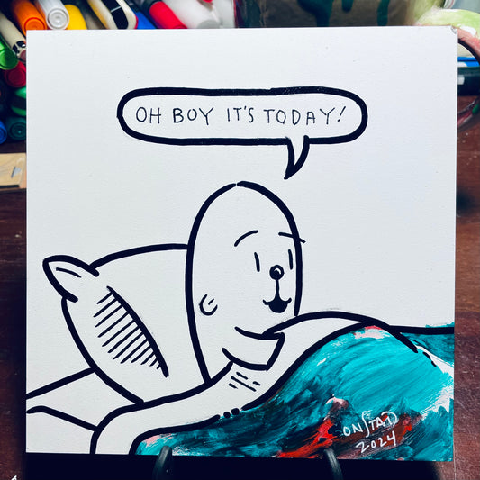 Oh Boy It's Today - Green