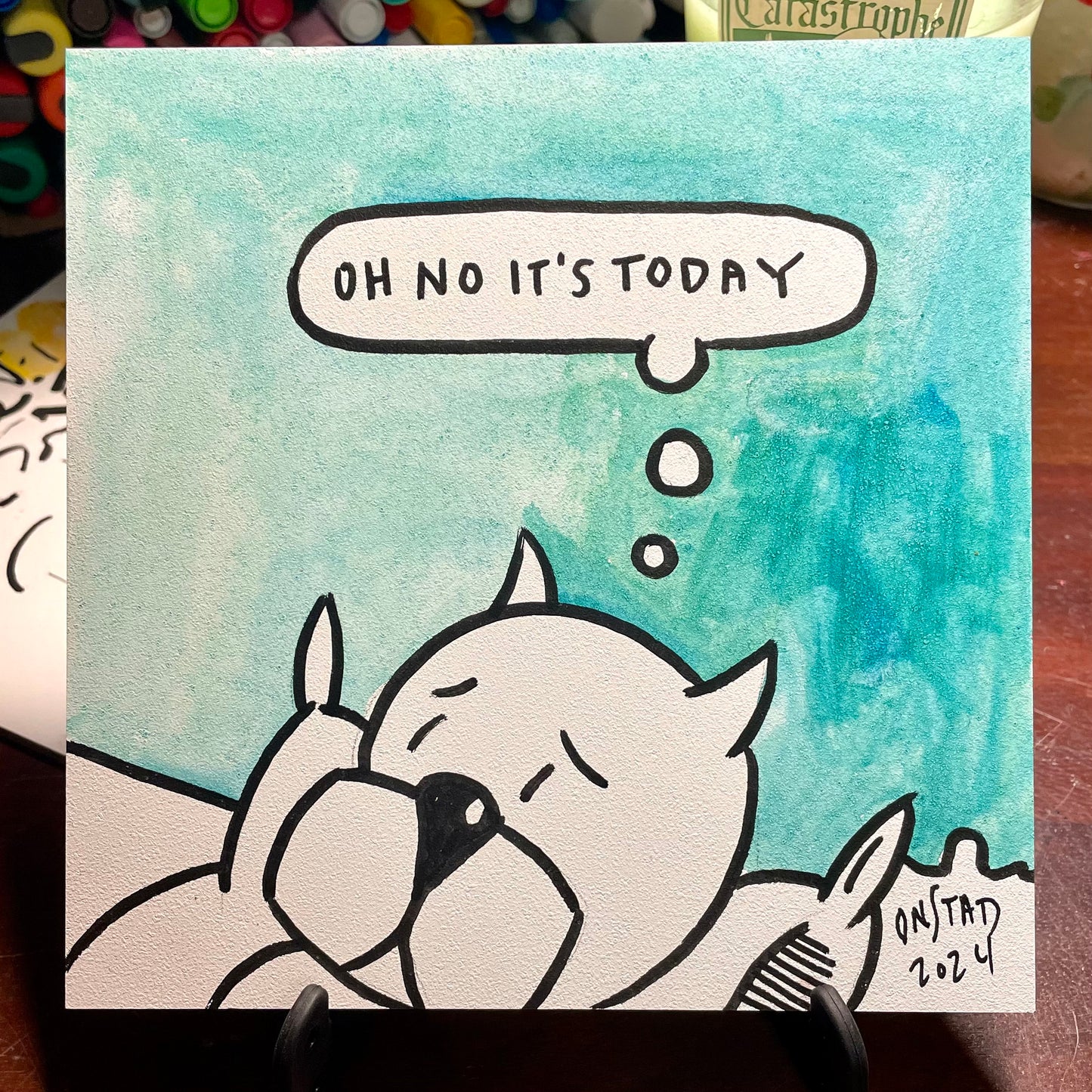 Oh No It's Today, Blue Series - F