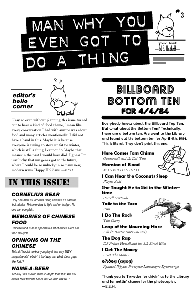 Complete Zine Set - #1-7!