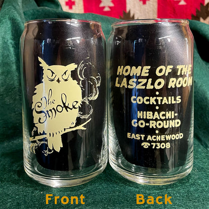 16oz Glass - The Smoke