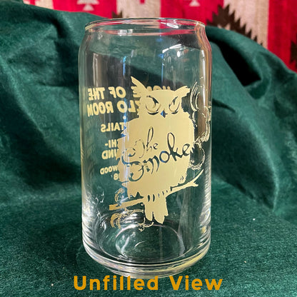 16oz Glass - The Smoke