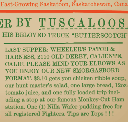 Signed Poster - Great Outdoor Fight 1973