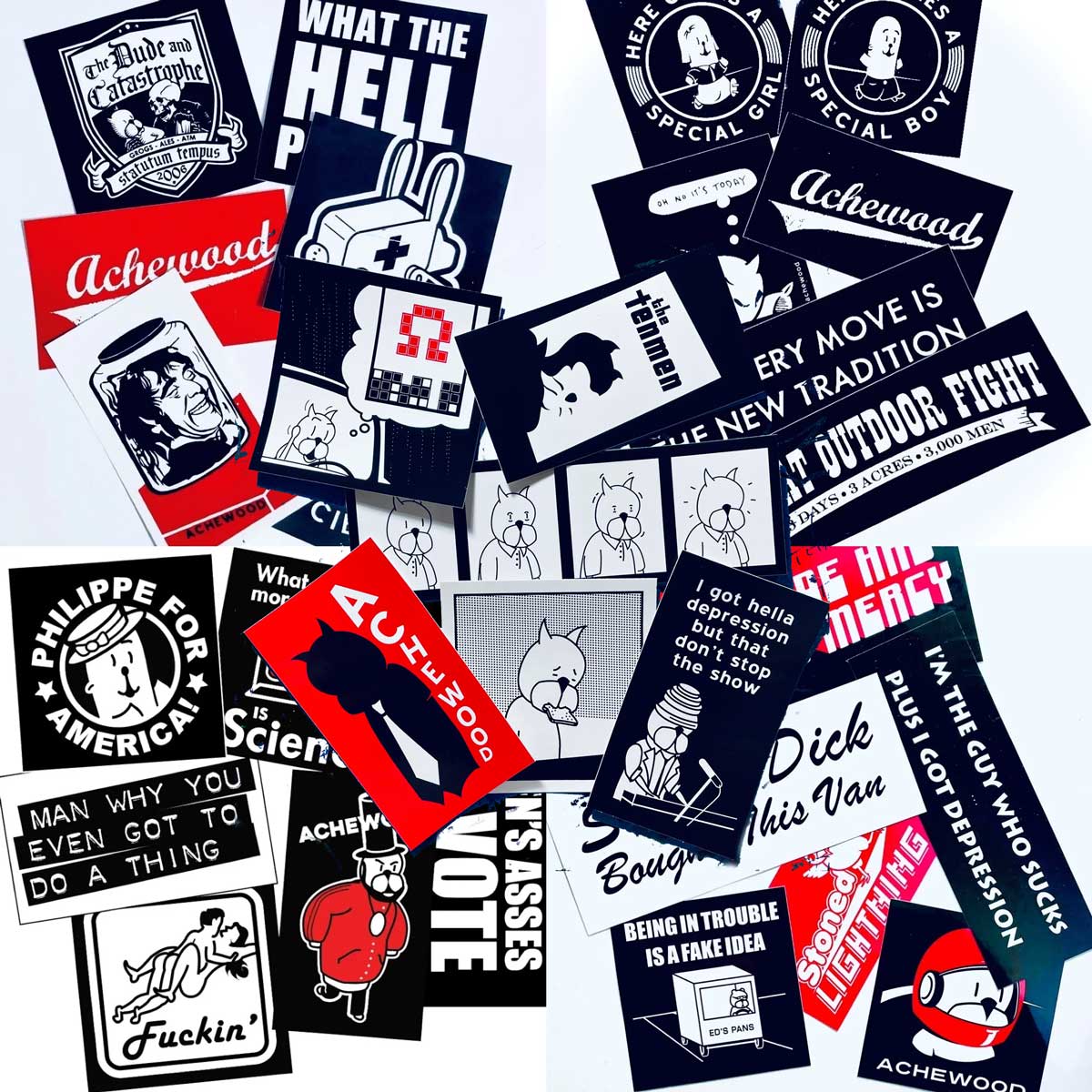 Sticker Sets 1, 2, 3, 4, 5 - Save $8!