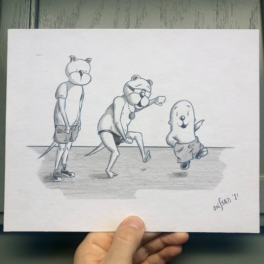 They Had Ass In Their Pants, Original 8x10, 3/11/2021