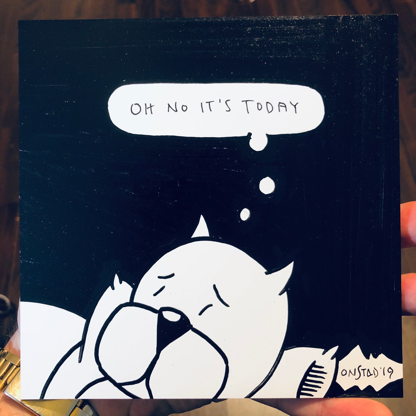 Oh No It's Today, 6", 11/13/2019-R-bk