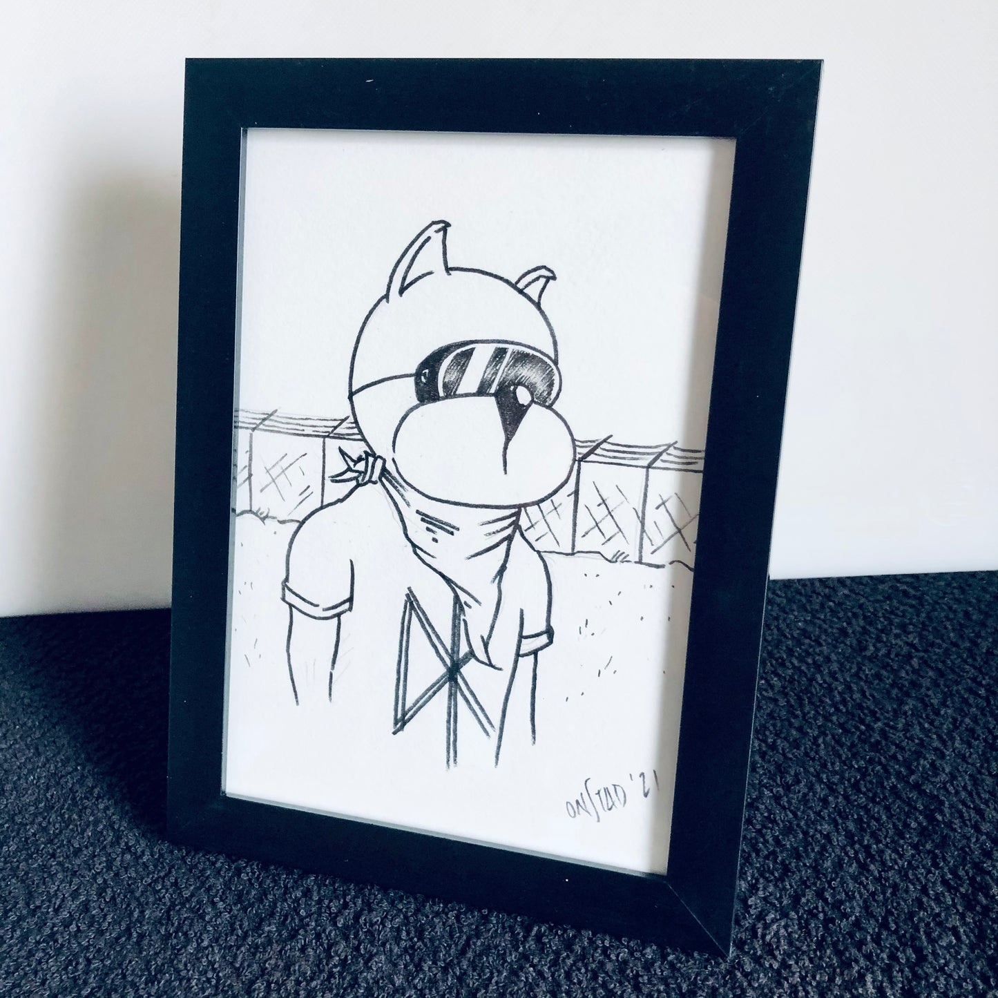 Framed Beef Original 03292021 - Fighter