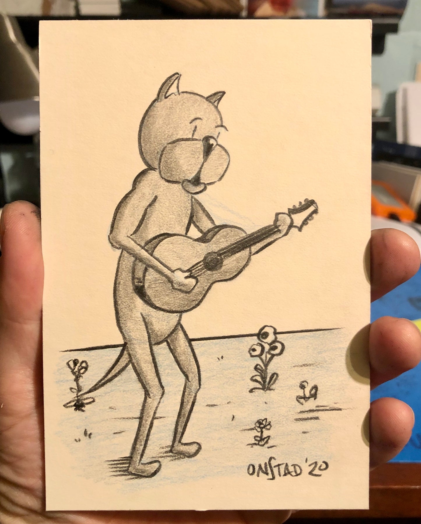 Roast Beef, Strum-ticka-strum